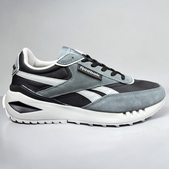 NEW Reebok Forte Racer Men's Black Gray Sneakers